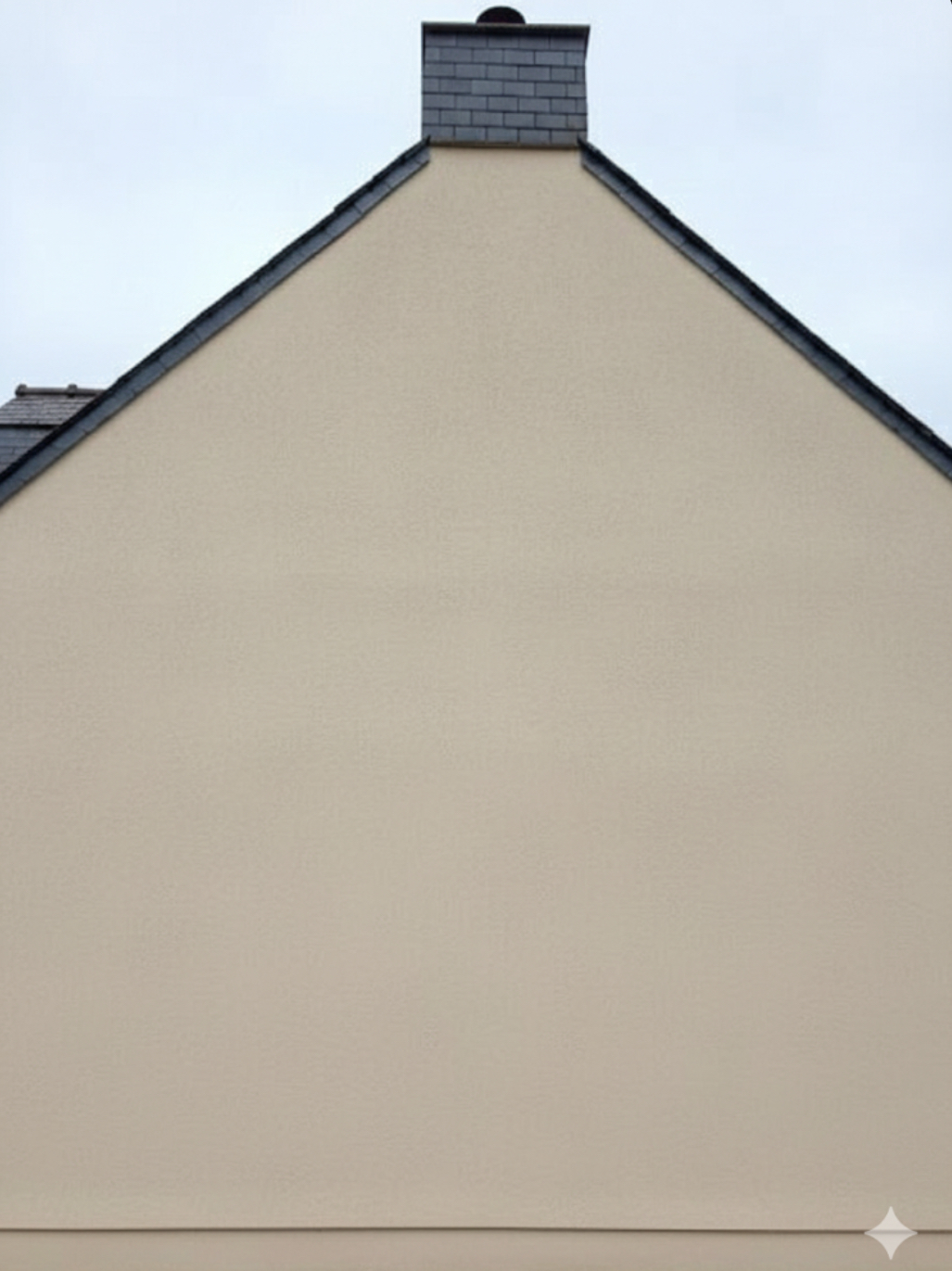 Ravalement de façade après nettoyage haute pression Châtellerault Vienne