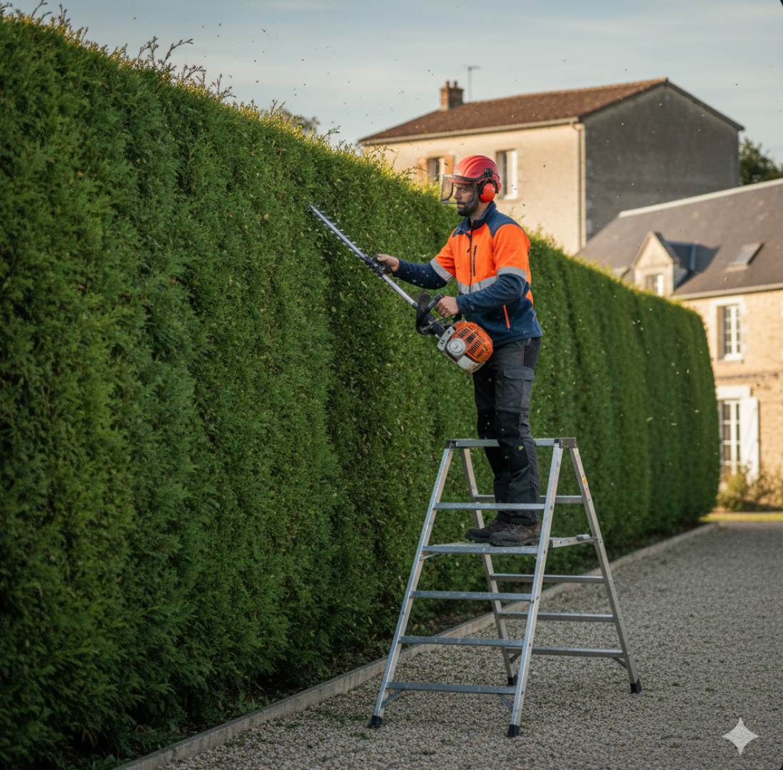 Taille de haie